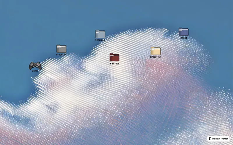 macfolio şablonunun önizləmə görüntüsü