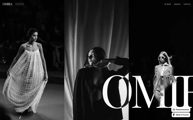 omira-ecom şablonunun önizləmə görüntüsü